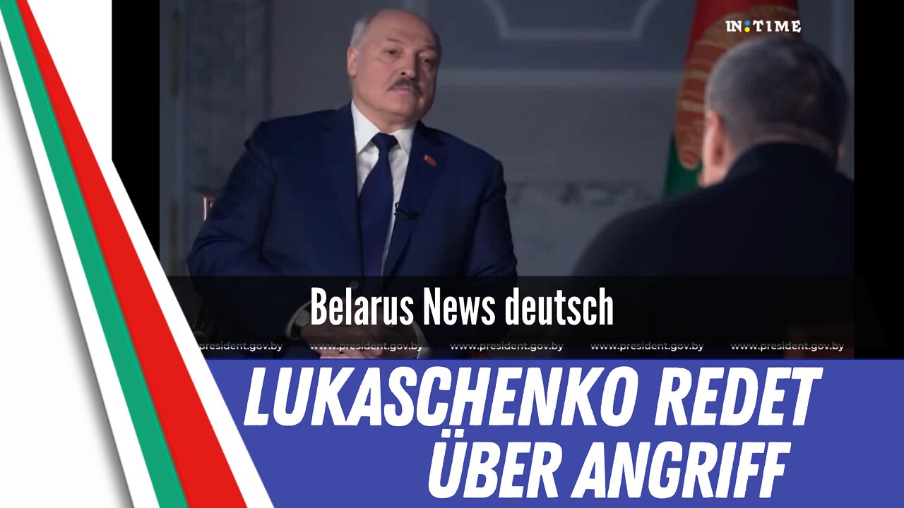 Seit gestern erwähnt Lukaschenko einen Angriff.