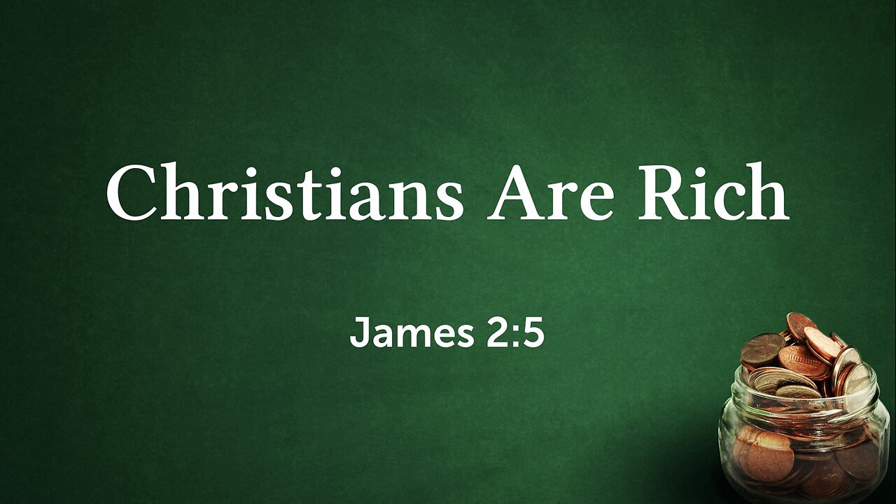Christians Are Rich