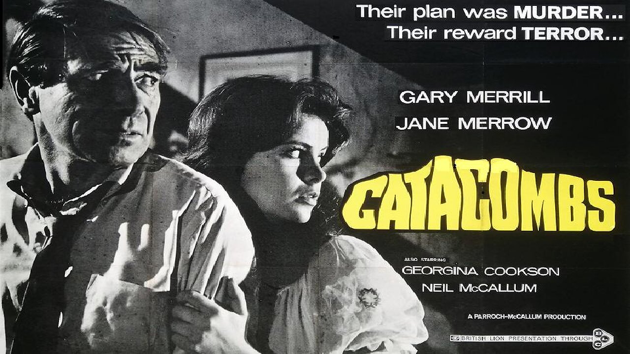 CATACOMBS 1965 Man & Mistress Kill His Wife Then are Haunted by Her Spirit FULL MOVIE in HD