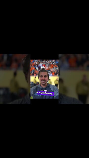 Cam Newton Best NFL Rookie Season EVER?!