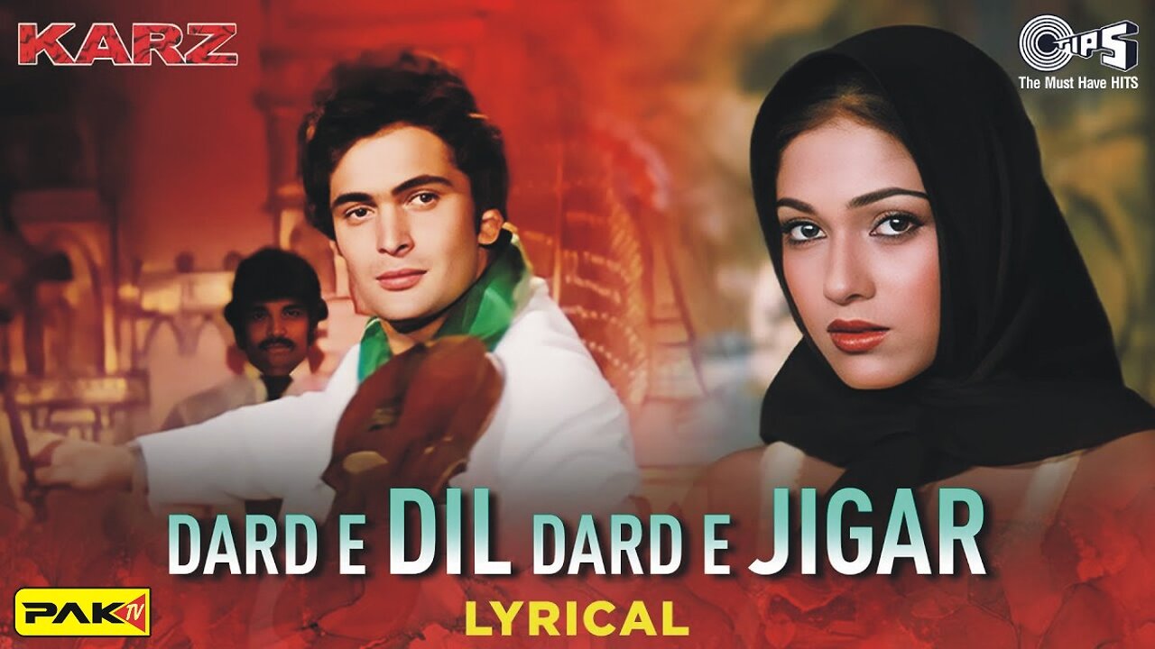 Dard E Dil Dard Jigar - Lyrical - Karz - Rishi Kapoor, Tina