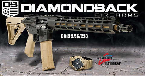 Diamondback DB15 FDE/BLK 5.56 Rifle