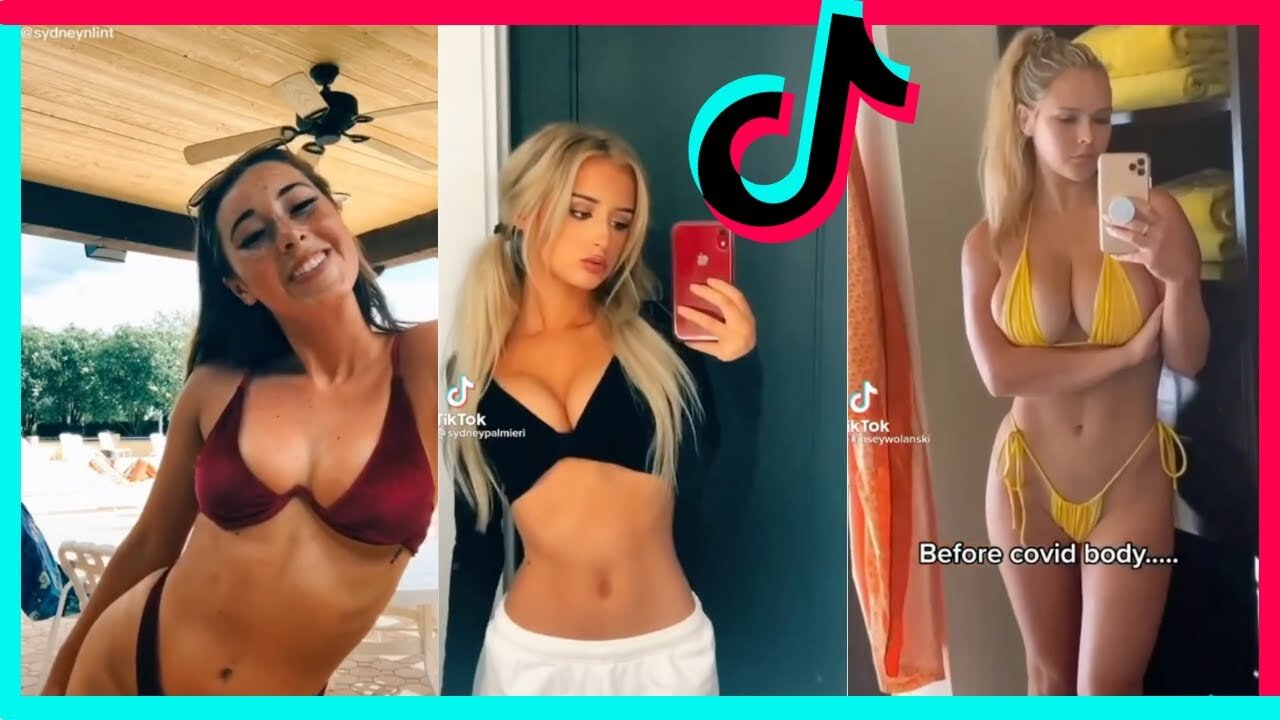 TikTok Compilation of beautiful girls 🍒 Hot, sexy girls