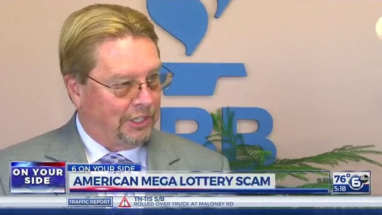 Woman receives realistic lottery scam letter, check