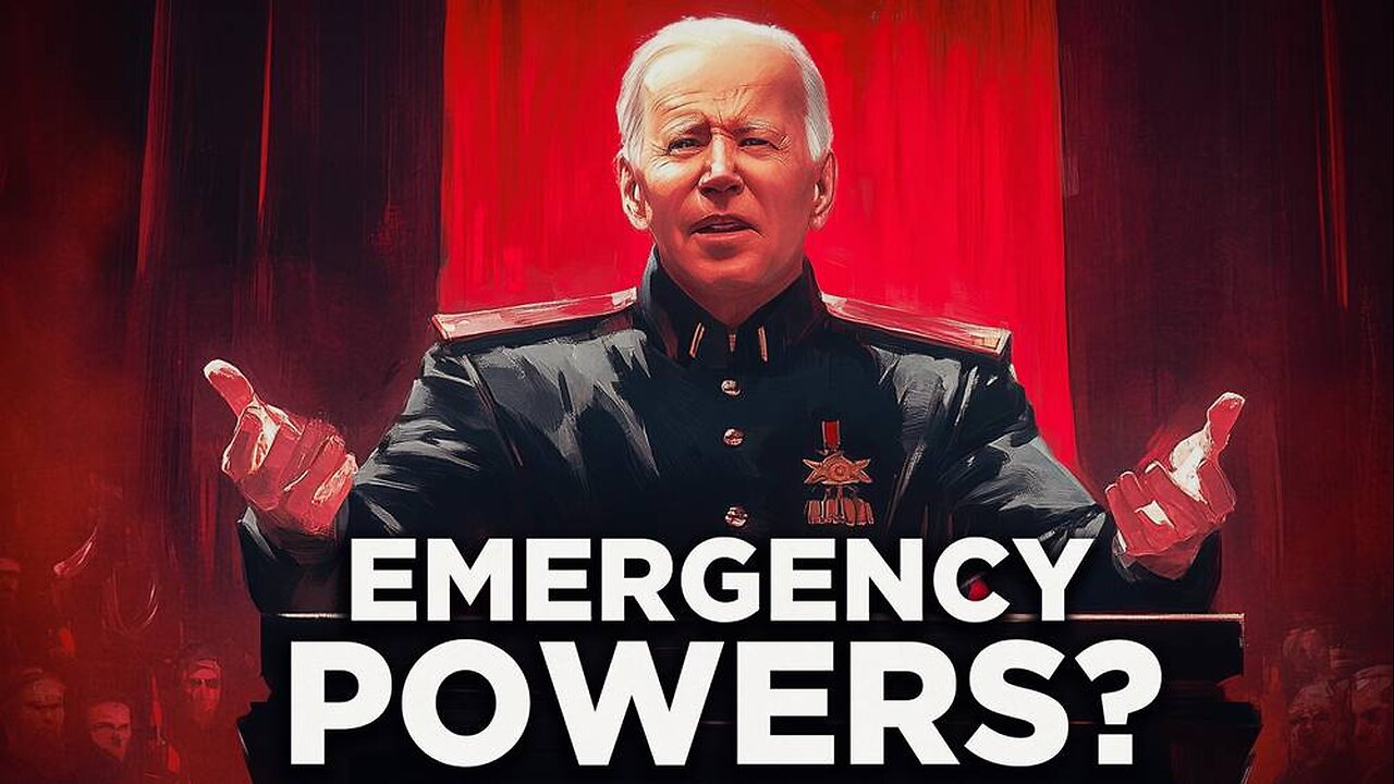 Biden Attempts to Seize Emergency Powers Before Election