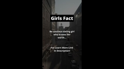 Be cautious dating... | Girls Facts