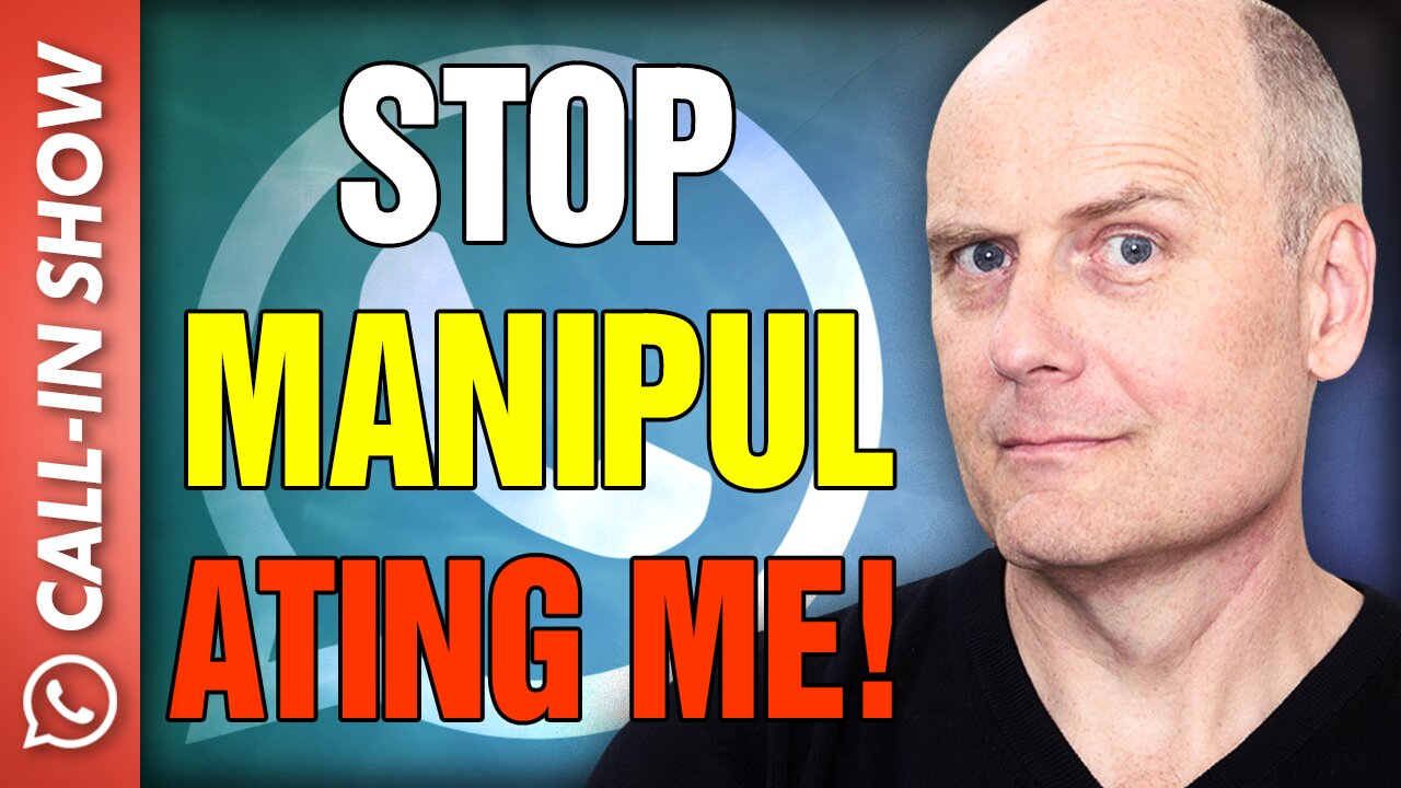 STOP MANIPULATING ME CALLER! Freedomain Call In