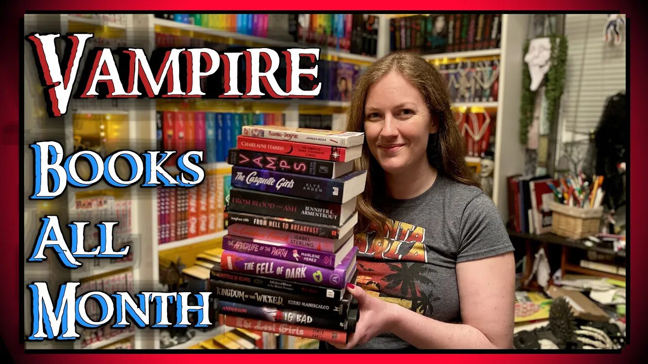 I'm reading 13 VAMPIRE books in April ~ adult, YA & manga ~ TBR for April 2023 ⚰️ 🧛