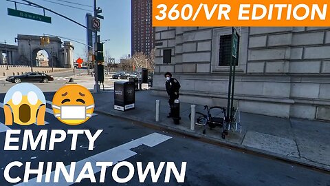 360° NEW YORK LOCKDOWN: Brooklyn Bridge and Chinatown