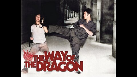 Cross kick Studio Film Bruce Lee Way of The Dragon