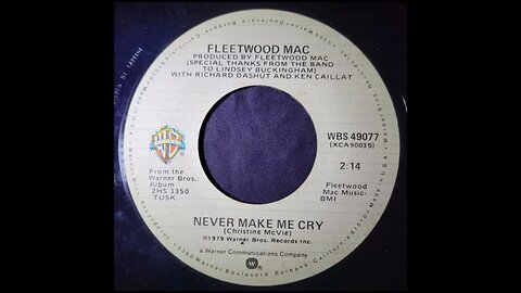 Fleetwood Mac - Never Make Me Cry