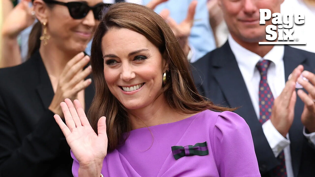 Kate Middleton attends Wimbledon with daughter Charlotte, 9, amid cancer battle