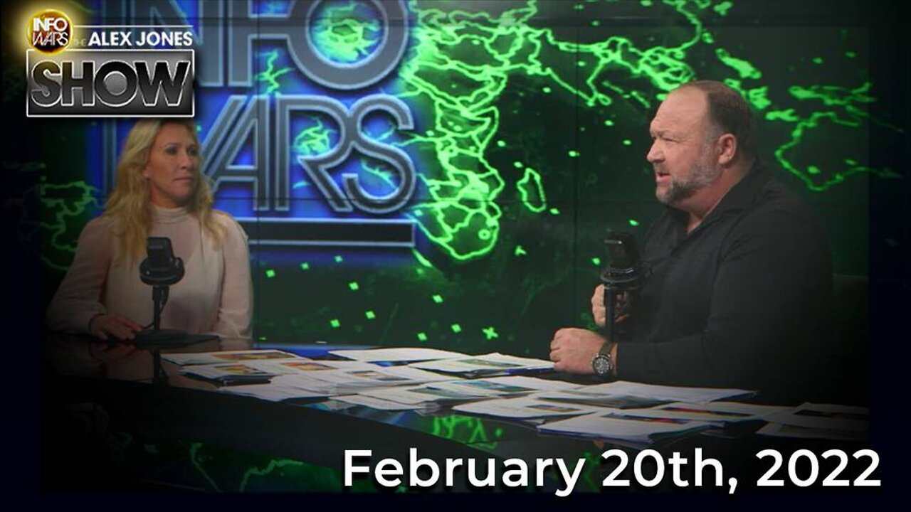 Western Leaders Claim War With Russia Has Already Begun + MTGreene Live In Studio ALEX JONES 2-20-22