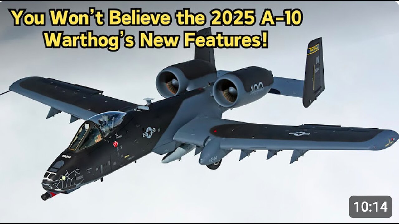 The Aggressive Upgrade of New 2025 Blacksnake Super A-10 Warthog Stunned the World!