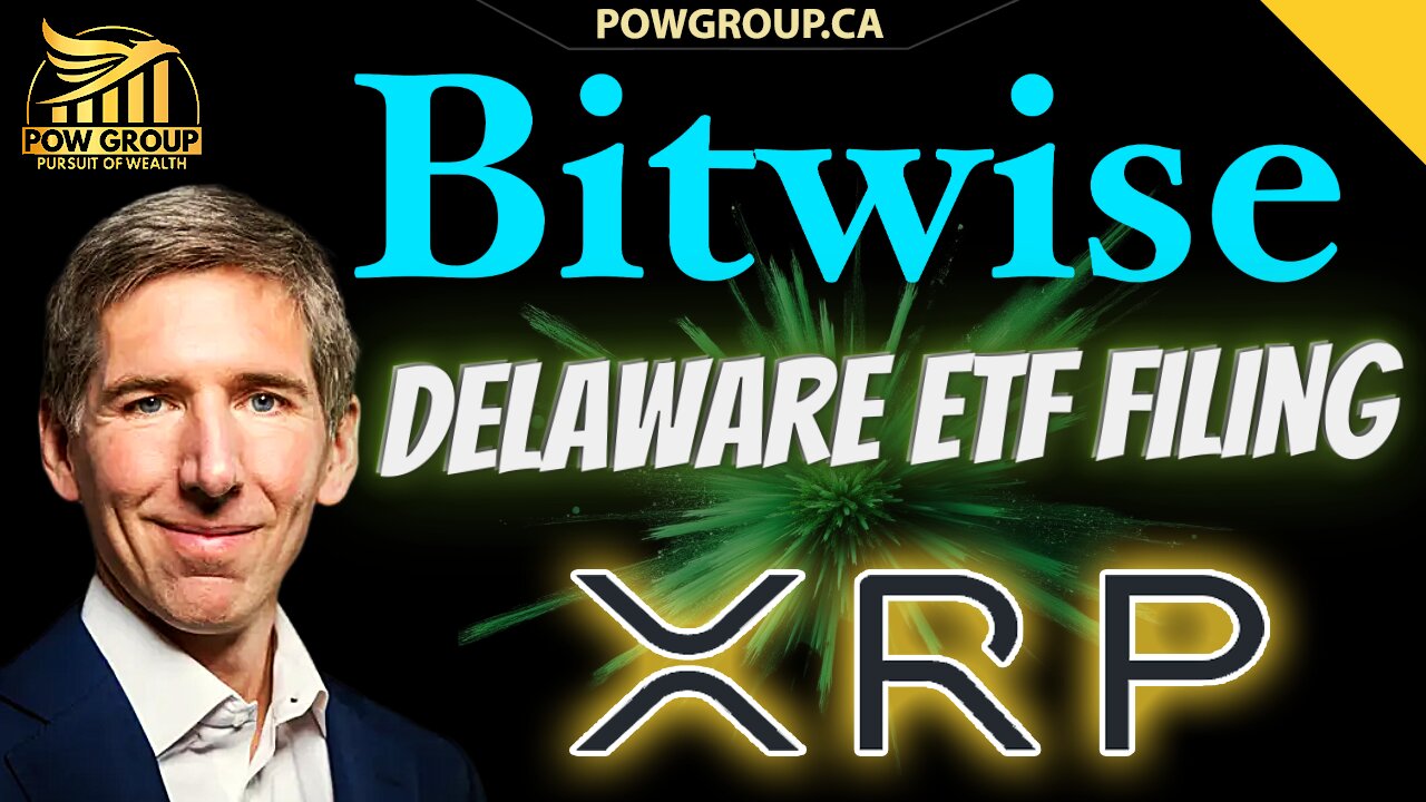 🚨BREAKING🚨Bitwise Files For XRP ETF In State Of Delaware