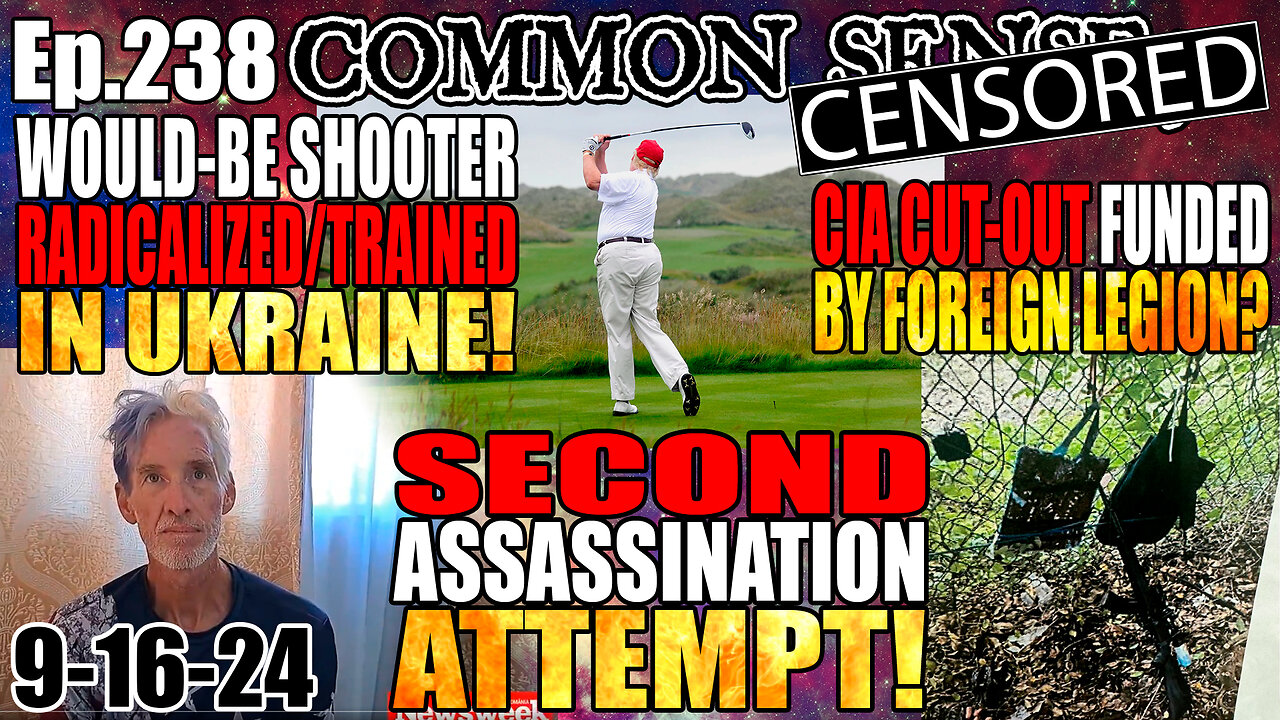 Ep.238 Second Trump Assassination Attempt! TRUMP LIVE at 8 From Mar-A-Lago! Shooter Connected to CIA? Inside Job? Tim Walz Under Investigation For CCP Ties!