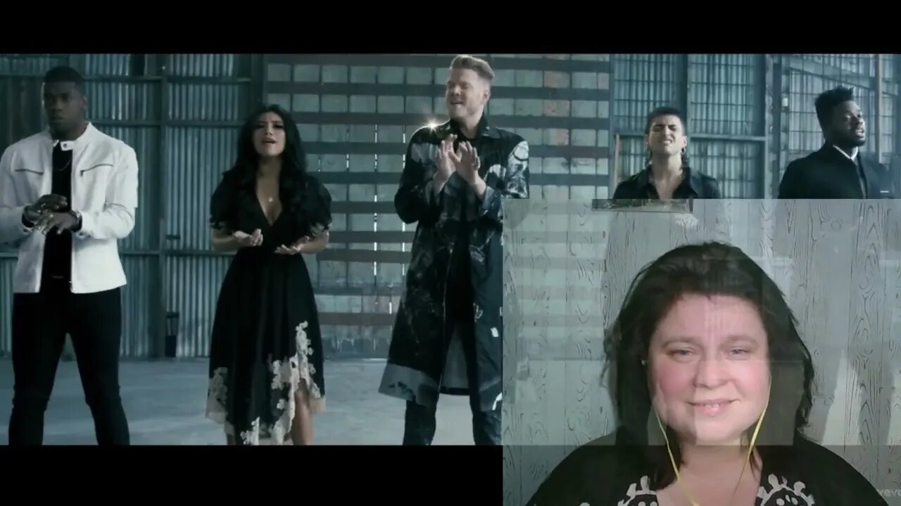 Reaction : Pentatonix - The Sound of Silence (Official Video). First time