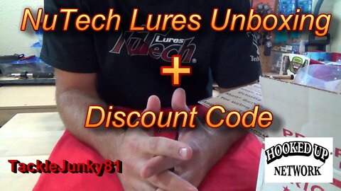 NuTech Lures Unboxing + Discount Code (TackleJunky81)