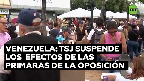 Tribunal Supremo de Justicia de Venezuela deja sin efecto las primarias de la oposición