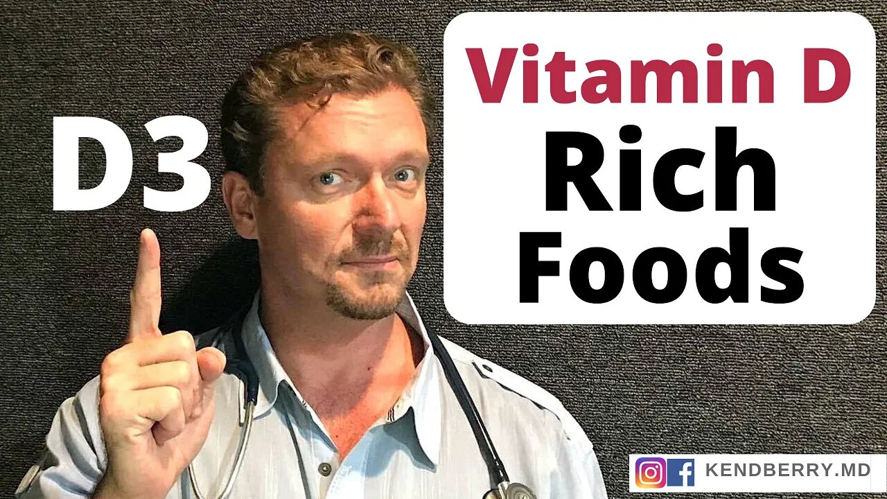 Top 10 VITAMIN D Rich Foods + 5 Vit D Myths - 2021