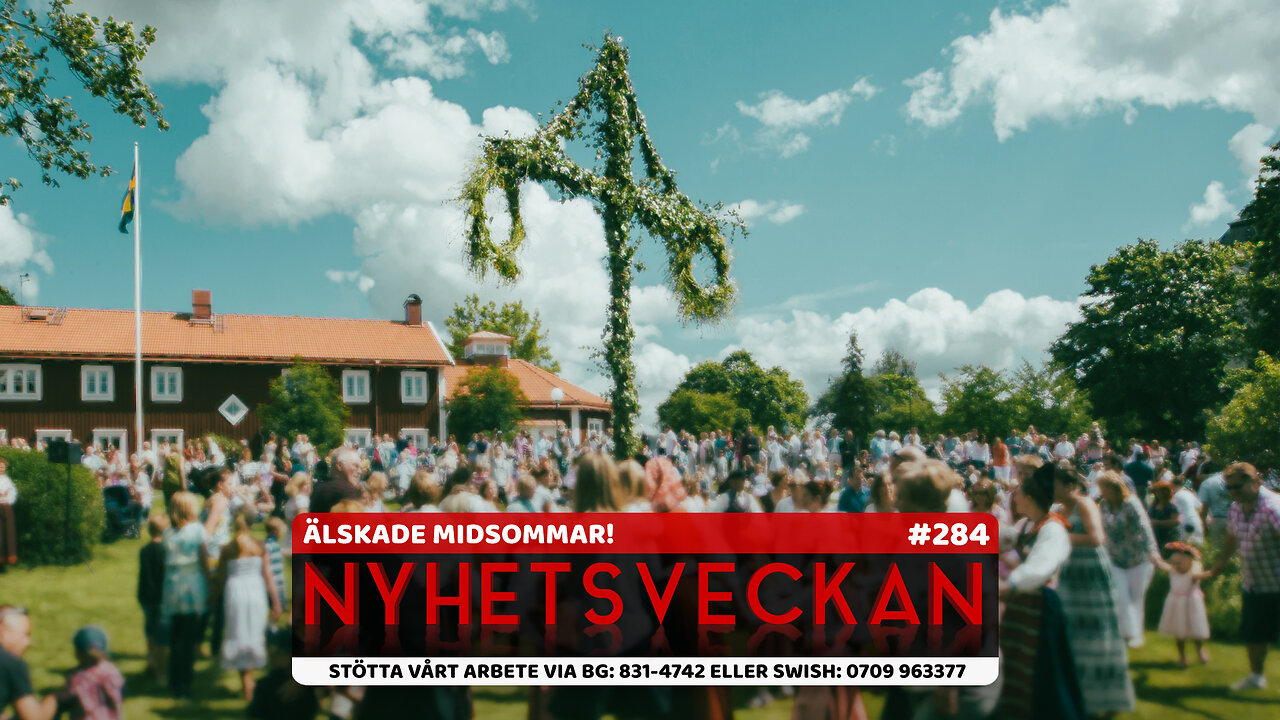 Nyhetsveckan 284 - Älskade midsommar!, snurrigt, DCA