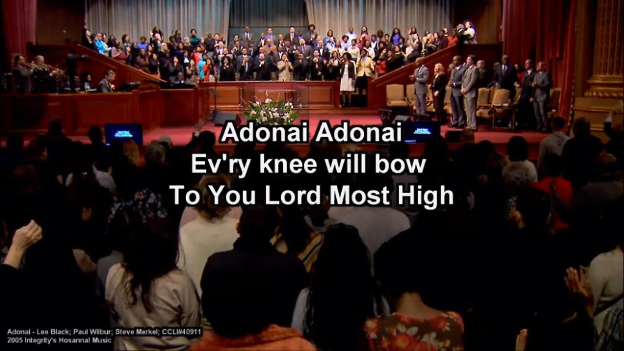 "ADONAI" sung by the Times Square Church Choir