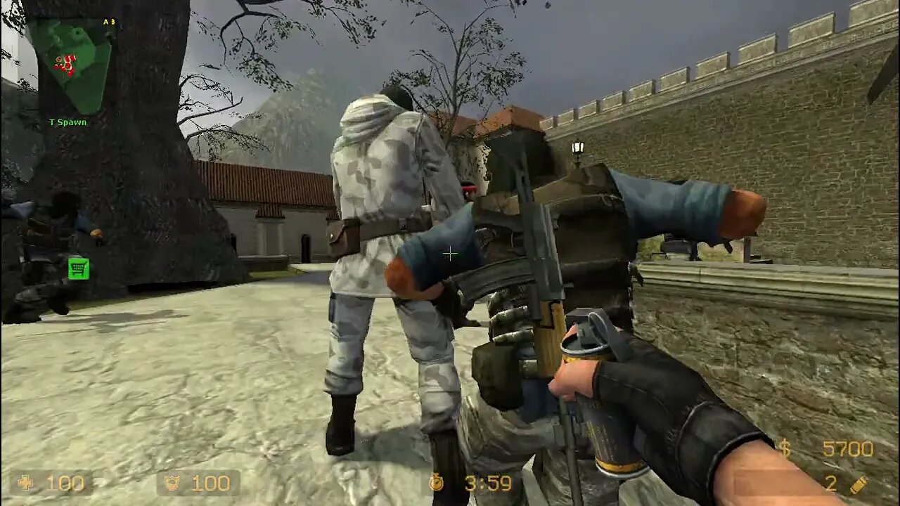 Counter Strike Source Piranesi Bots #27 Only Assault Rifles