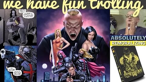 Vox Dei Chuck Dixon Trolling The World With New Kickstarter, Vampires vs the WEF