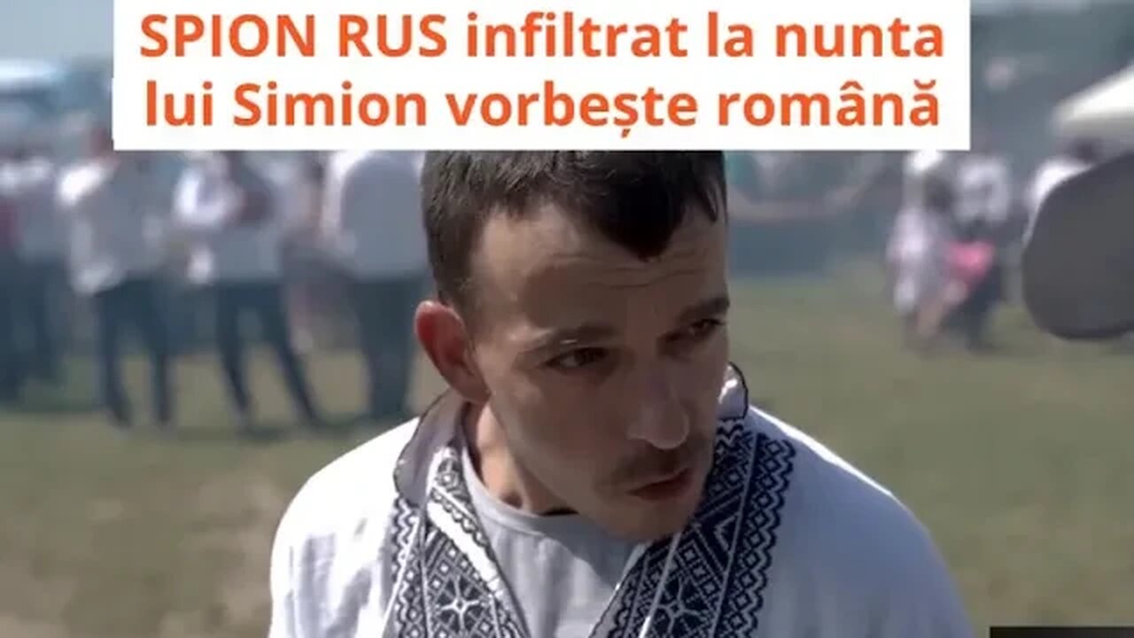 Spion Rus infiltrat la nunta lui Simion vorbeste romana. @razvananghelescu-vaxpopuli6421