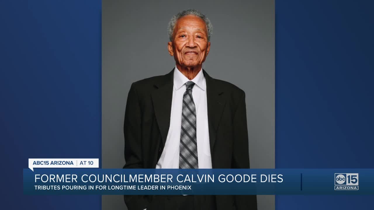 Former Arizona Councilman Calvin Goode dies