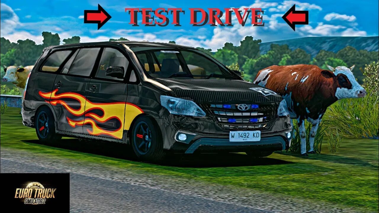 TEST DRIVE TOYOTA KIJANG INNOVA 😱 | ETS2 MOD INDONESIA