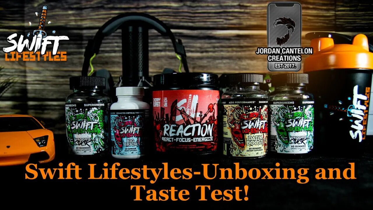 SWIFT LIFESTYLES IS BETTER THEN G-FUEL??!! Swift Lifestyles Unboxing and Taste Test!