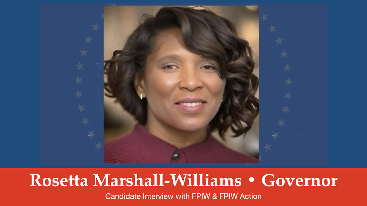 Rosetta Marshall Williams Governor candidate