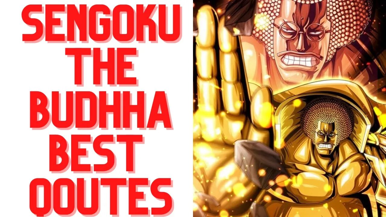 TOP 5 SENGOKU THE BUDDHA QOUTES | AMAZING QOUTES