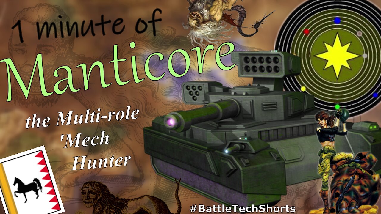 BATTLETECH #Shorts - Manticore, the Multi-role 'Mech Hunter