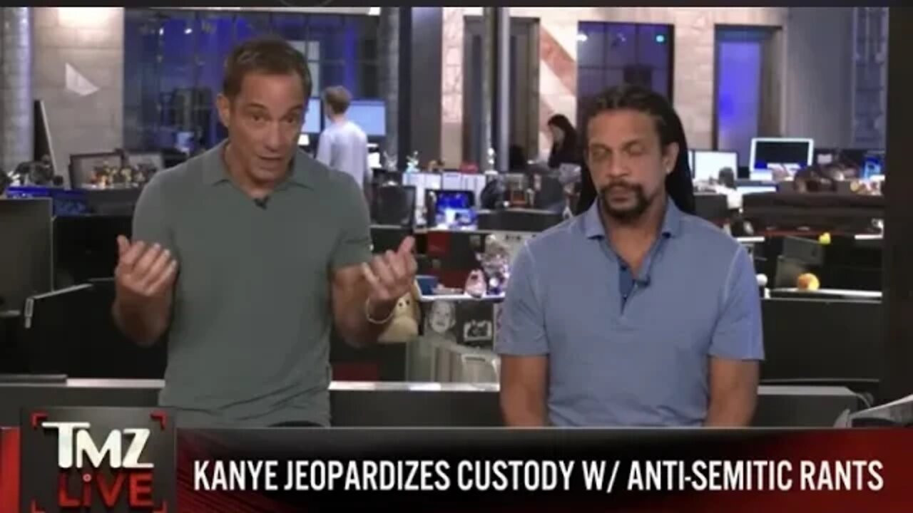 Jewish owned TMZ advocates child custody be taken away from Kanye west | #slavery all over again