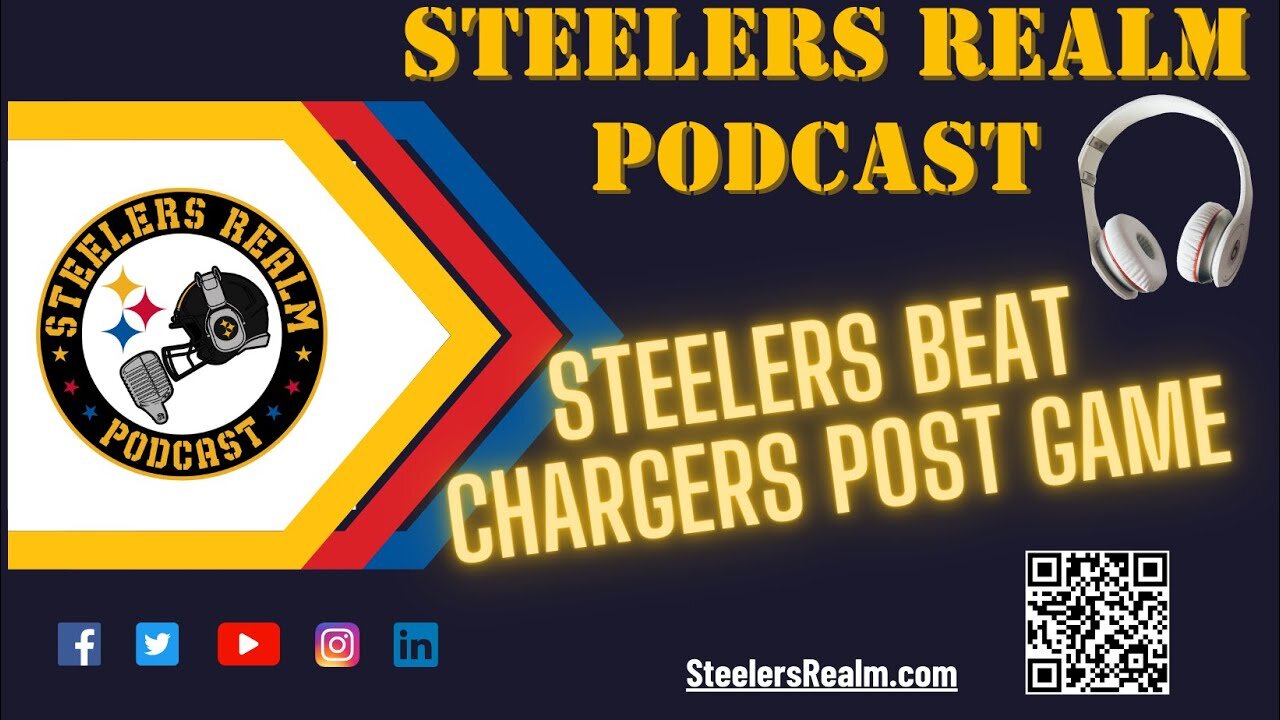 Steelers BEAT Chargers Post Game Show: SRP S6-E30-266 9-23-2024