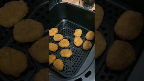 Some Gardein Nuggets In The Air Fryer