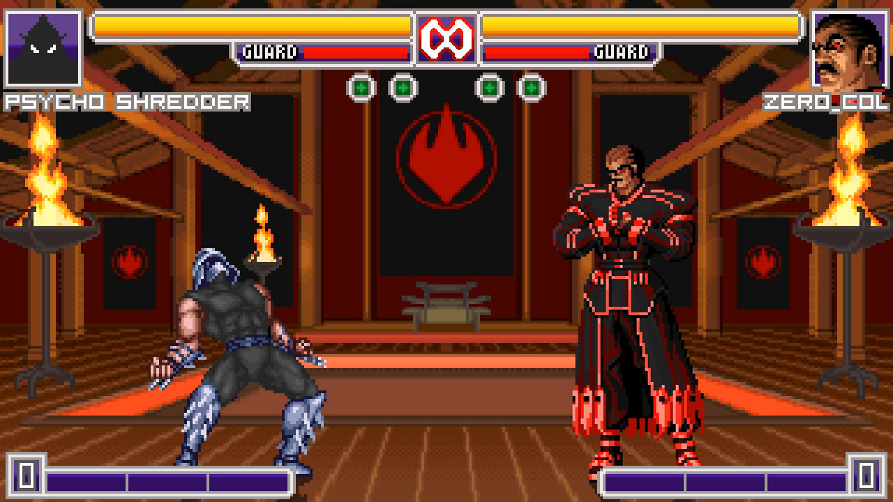 MUGEN - Psycho Shredder vs. Zero_Col - Download