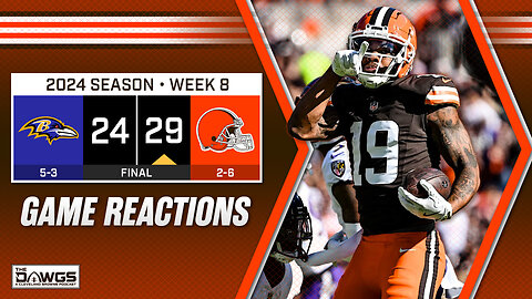 Browns vs Ravens: Game Reactions - The Browns Team We Expected All Along