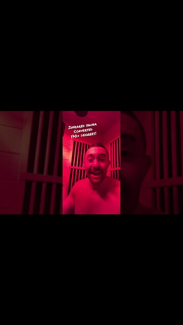 Sauna not hot enough? Try this! #sauna #diy