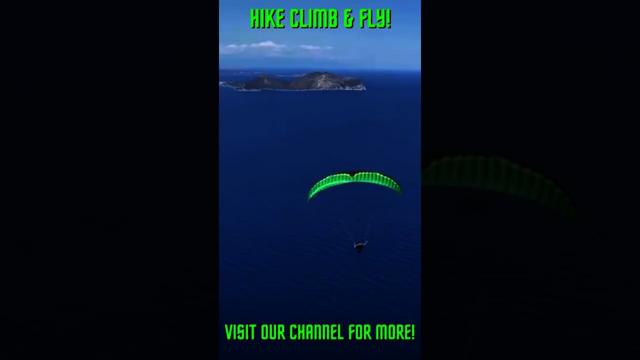 Hike, Climb & Fly! Amazing #Shorts #Youtube+Shorts #ExtremeSports #Shorts+ #HangGliding #Paragliding