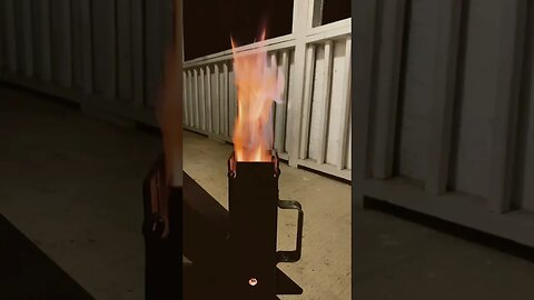 Triple Fuel Rocket Stove?! Meet The Pocket Rocket! #shorts #diy