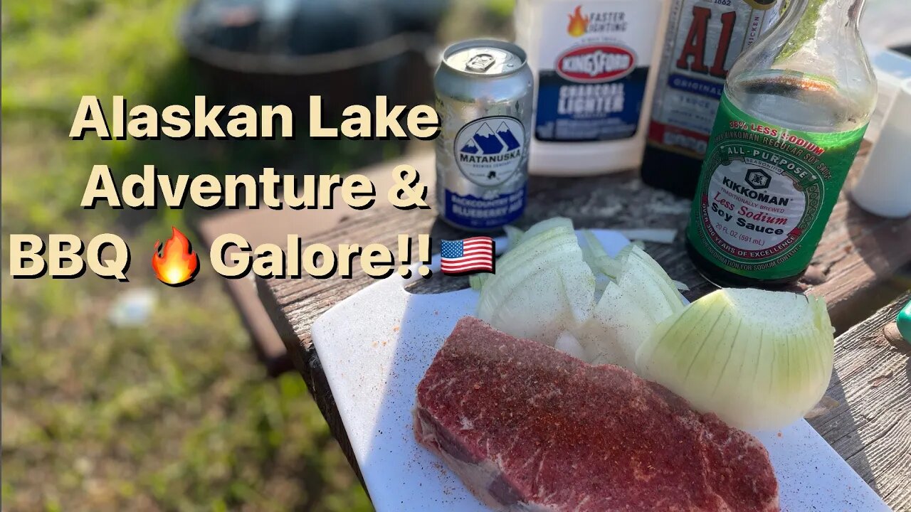 Alaska Lake ADVENTURE: Thrilling Exploration and BBQ GALORE!!