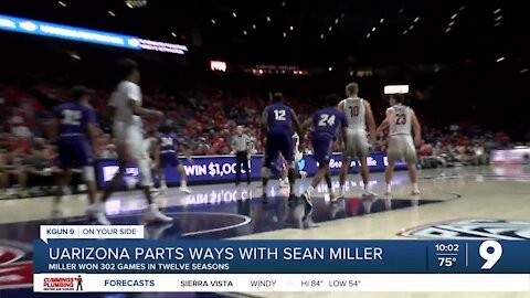 Arizona Wildcats part ways with Sean Miler