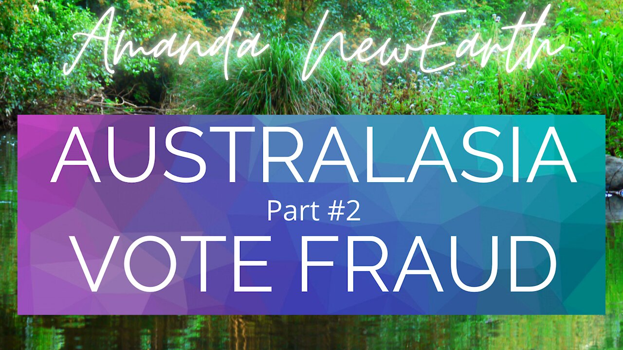 Australia VOTE-FRAUD #2 New South Wales, Queensland, Victoria.