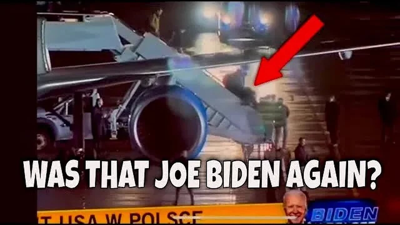 Who just FELL DOWN the STAIRS from Air Force One? Was that Joe? 😆