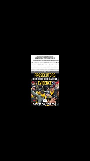 Prosecutors BURIED Exculpatory Evidence #shorts