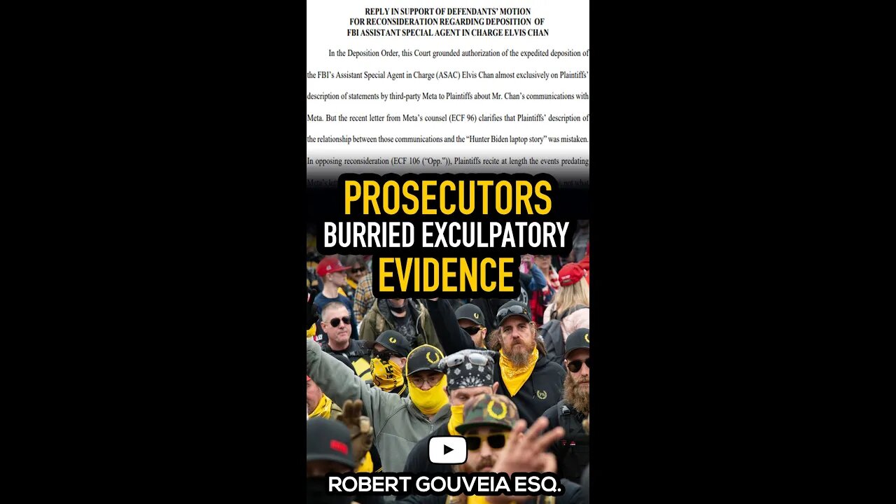 Prosecutors BURIED Exculpatory Evidence #shorts