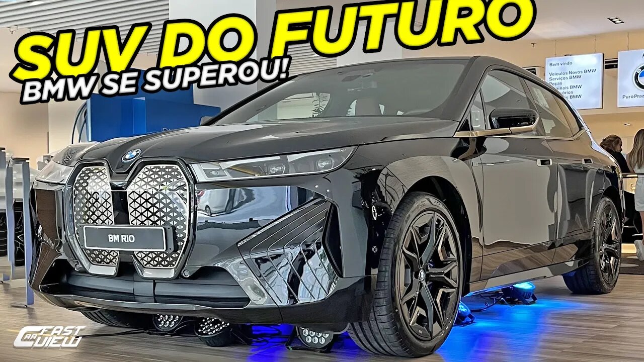 NOVA BMW iX M60 2024 É UM ABSURDO EM TECNOLOGIA, TRAZ POTÊNCIA DE X6M COMPETITION E INTERIOR INSANO